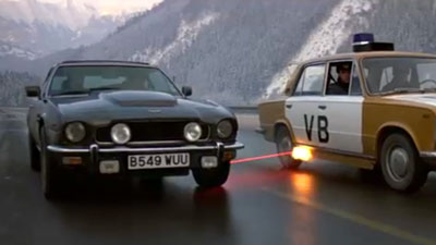50 Years of James Bond 'Cars & Great Chases' (Blu-Ray Content)
